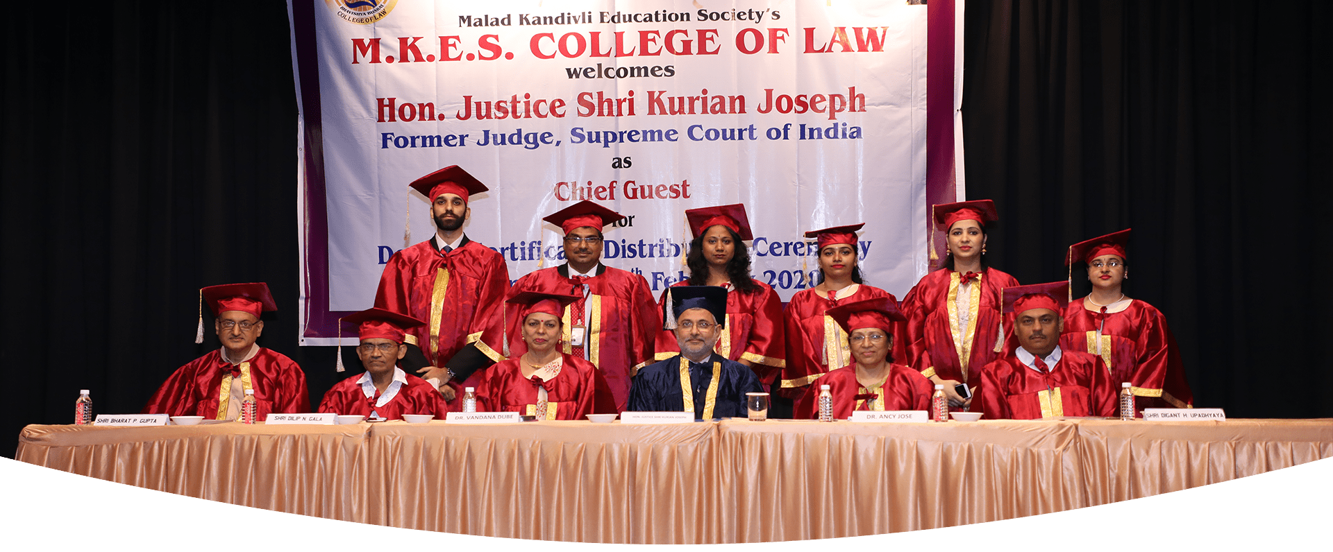 M.K.E.S College of Law. Mumbai Banner