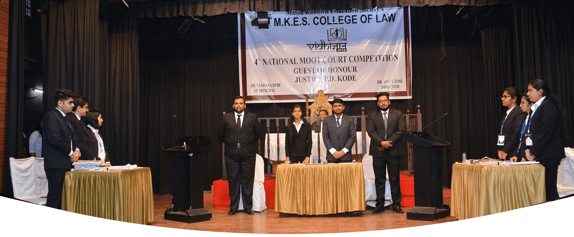 M.K.E.S College of Law. Mumbai Banner